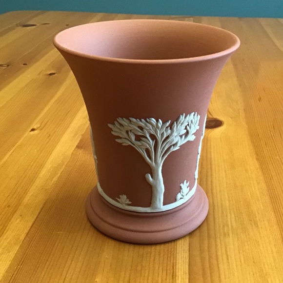RARE VINTAGE WEDGWOOD TERRACOTTA POSY VASE - Picture 4 of 9